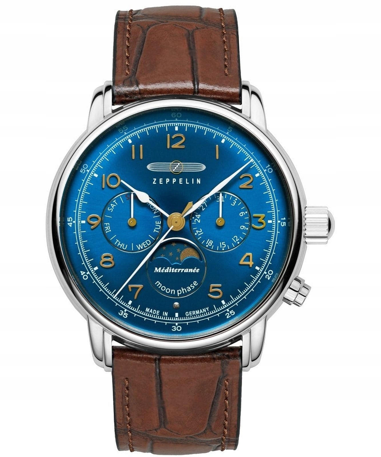 Pánské hodinky Zeppelin Mediterranee Moonphase