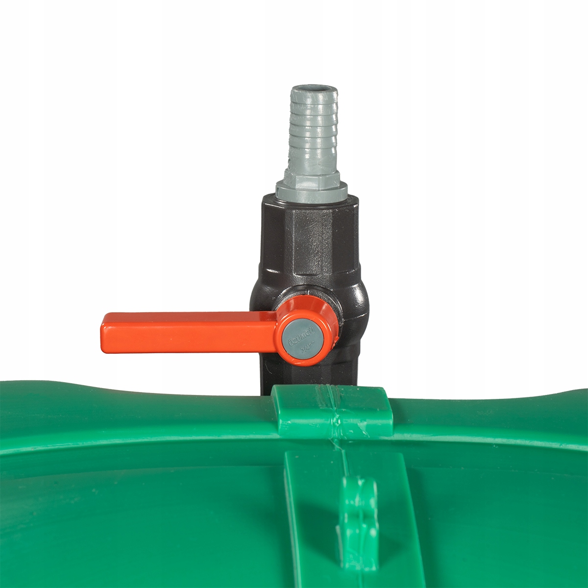 BECZKA 150L POJEMNIK ZBIORNIK NA DESZCZÓWKĘ Z KRANEM BECZKA NA WODĘ Kolor niebieski