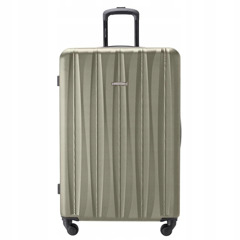 Walizka Duża Puccini Bali ABS021A Szampan