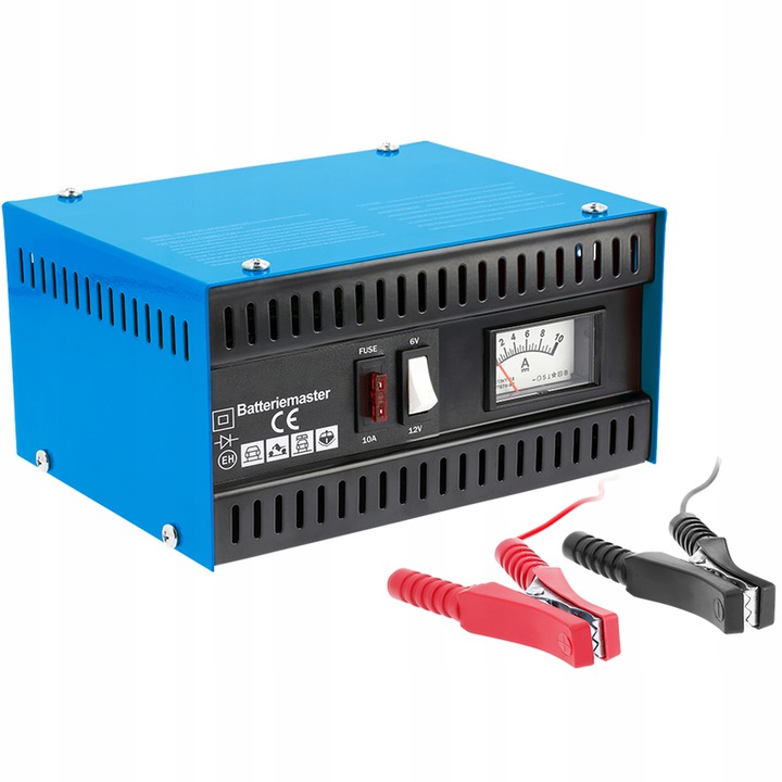 HOGERT ŁADOWARKA 120Ah PROSTOWNIK 6V 12 V MIEDŹ