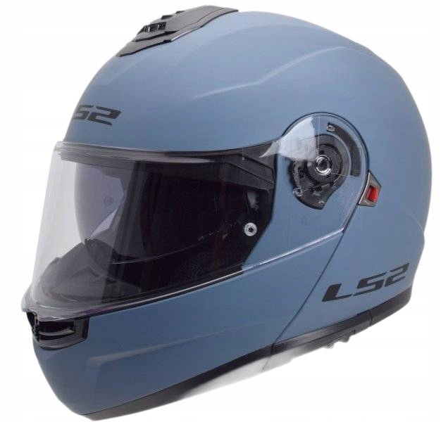 LS2 Kask Motocyklowy Szczękowy Z Blendą FF908 Strobe II Matt Misty Blue 3XL
