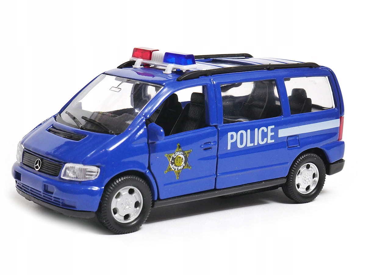 Mercedes-Benz V-Class policja 1:34-39 model WELLY