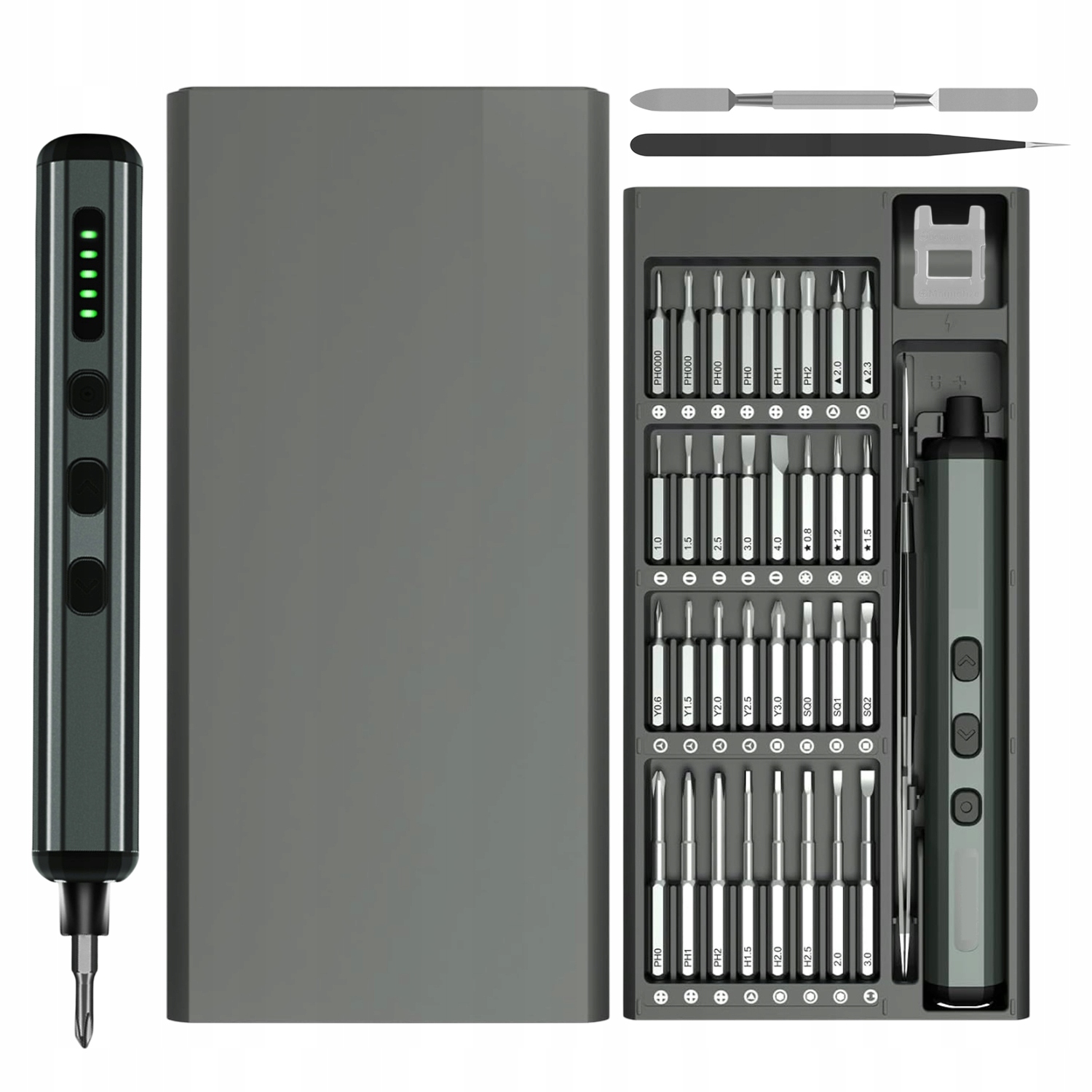 Sada Mini Přesných Elektrických Šroubováků Pro Opravu 68 V 1