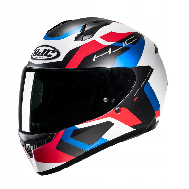 KASK HJC C10 TINS WHITE/BLUE/RED L