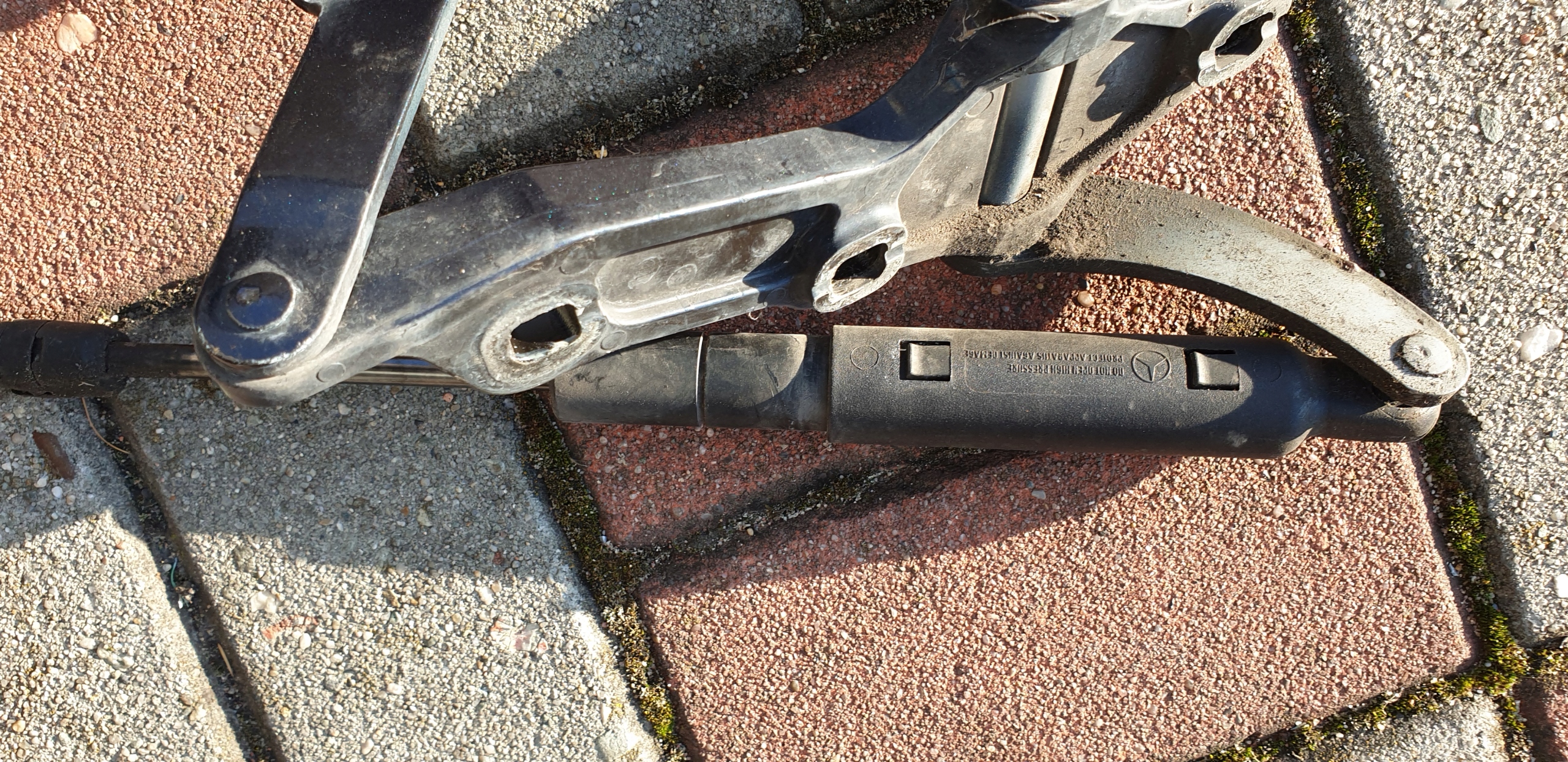 hinge bonnets damper front right MERCEDES S W221