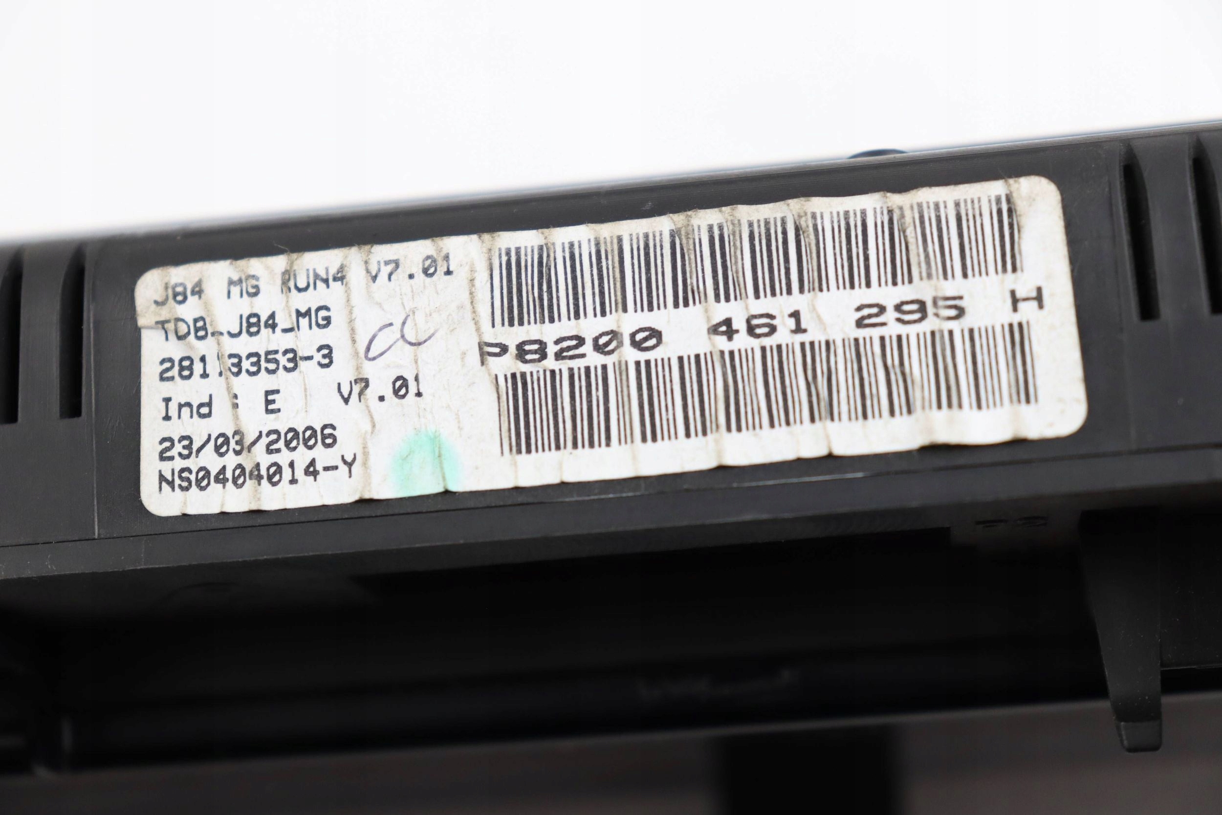 RENAULT SCENIC II dials dials display P8200461295H 8200461295H