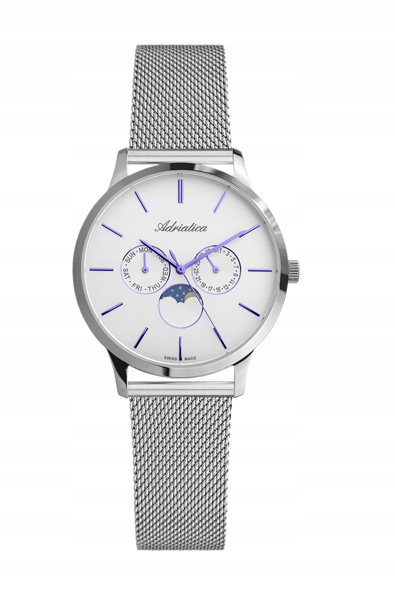 Nové Originální dámské hodinky Adriatica A3174.51B3QF na náramku