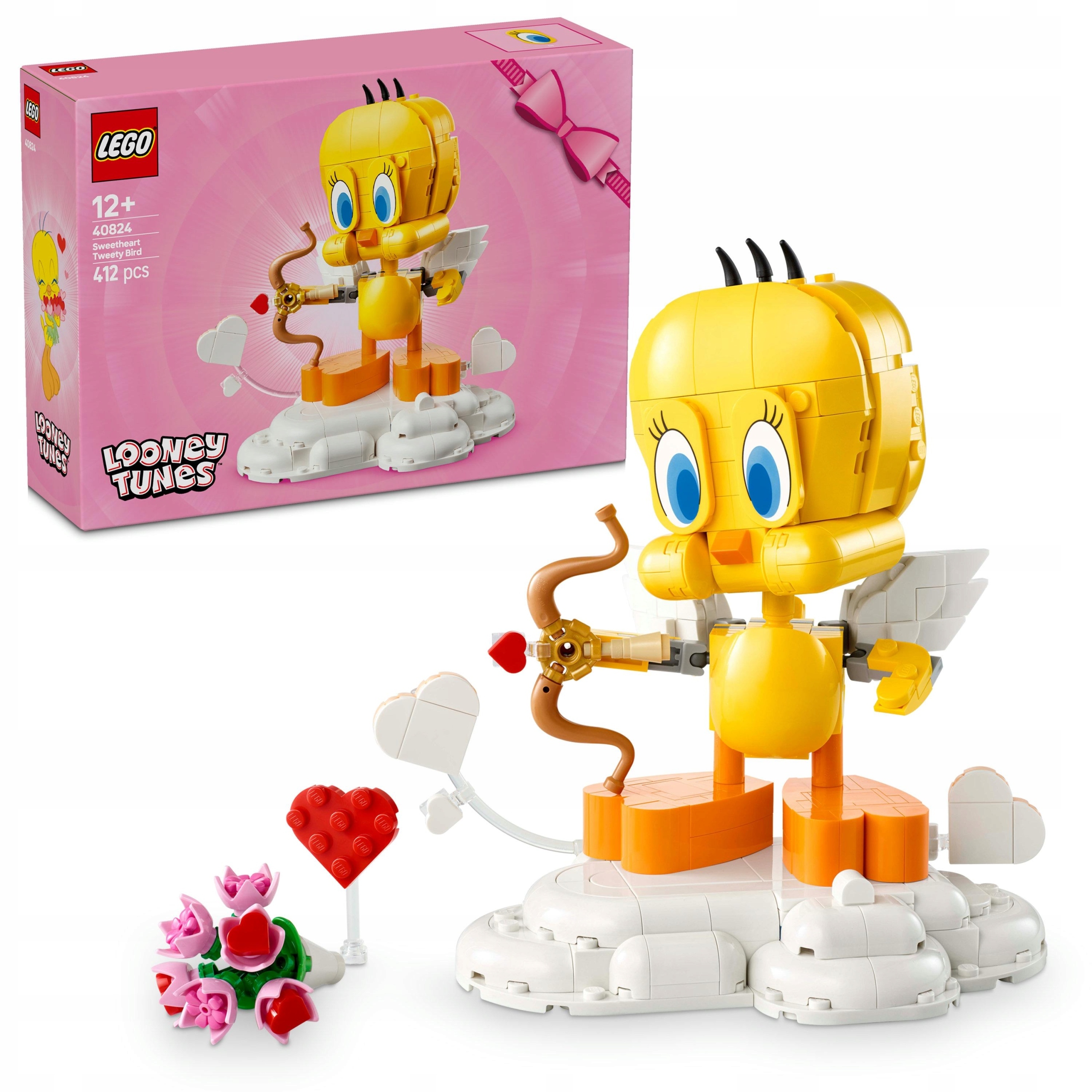 Lego Icons Roztomilý kanárek Tweety 40824