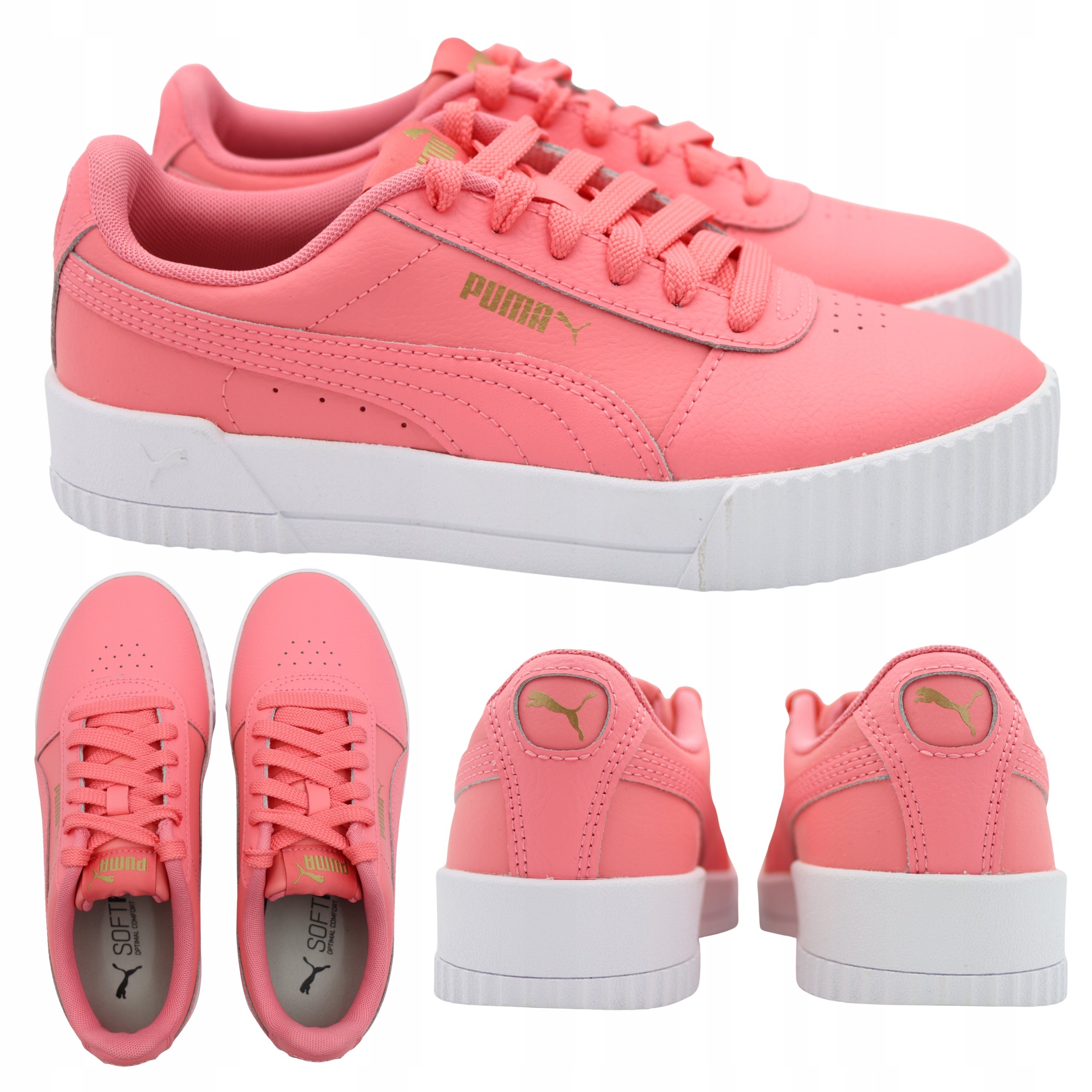 Dámské pohodlné sportovní boty Puma 370325 27 Bílé tenisky vel. 37,5