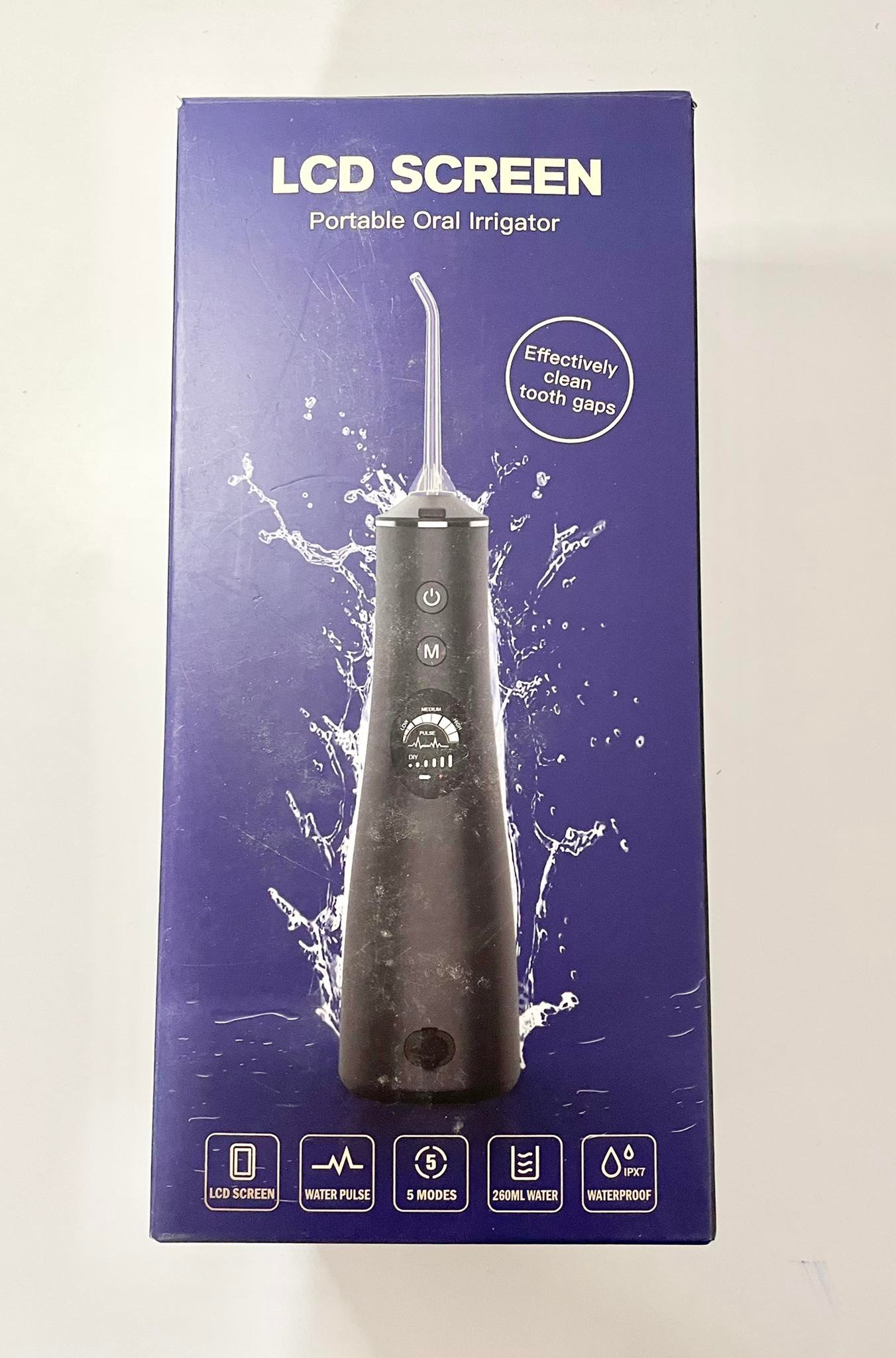 Irygator do jamy ustnej Irygator LCD 38A-311 Gramatura 500 g