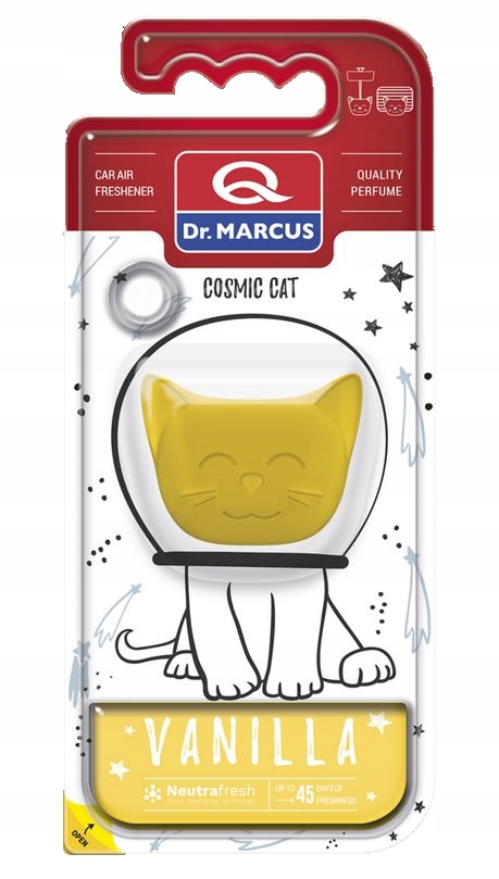 Dr. Marcus zapach do auta Cosmic Cat Vanilla 45 dni