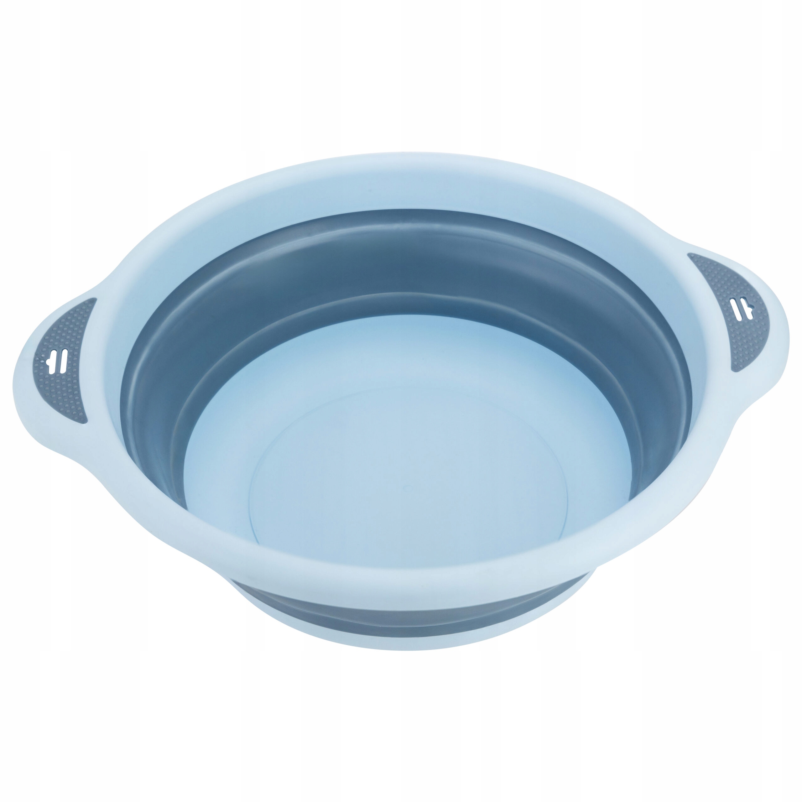 SKŁADANA MISKA SILIKONOWA UNIWERSALNA TURYSTYCZNA KOSZ NA PRANIE 8L Kształt okrągły