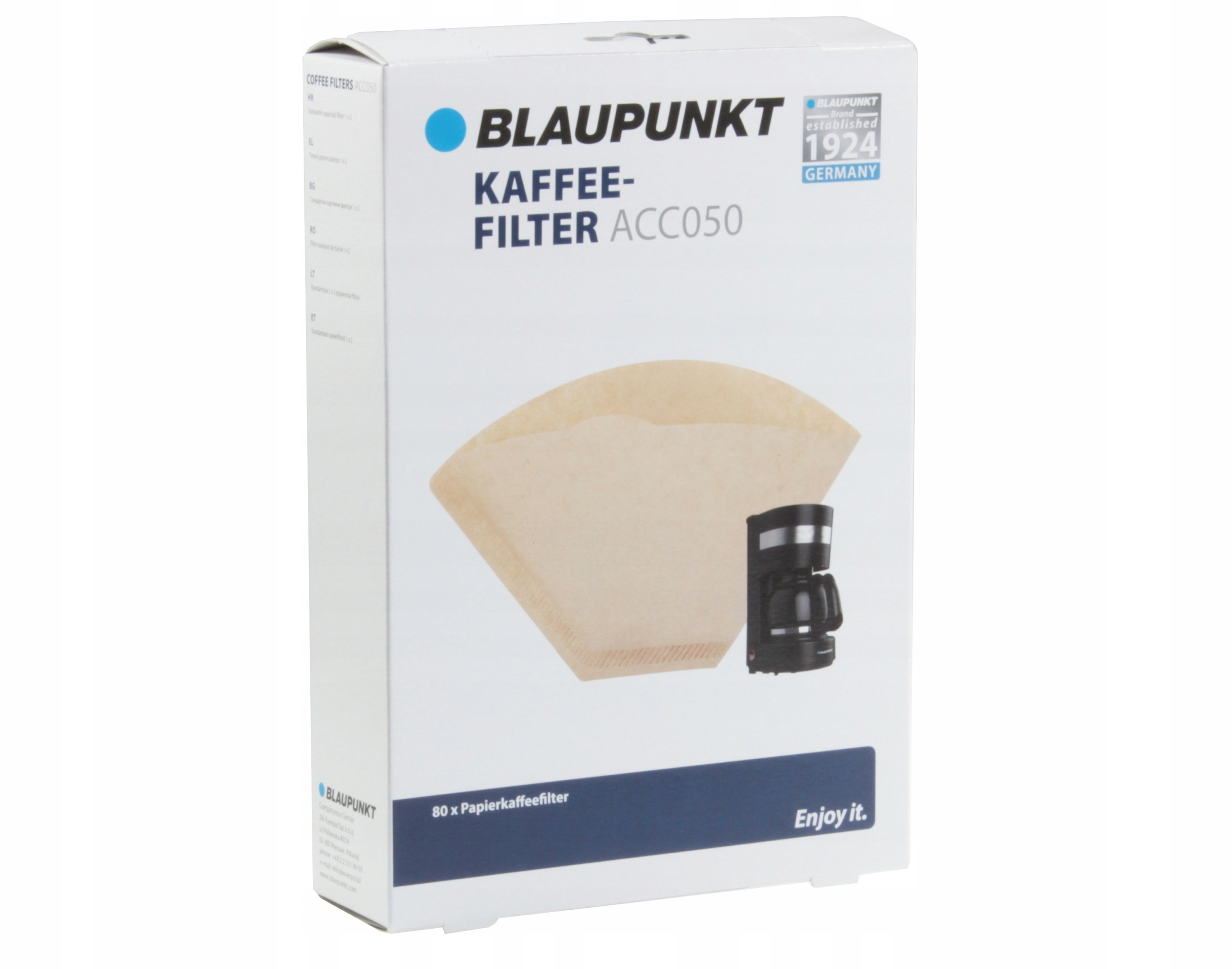 

Filtry Do Ekspresu Blaupunkt CMD201 80szt.