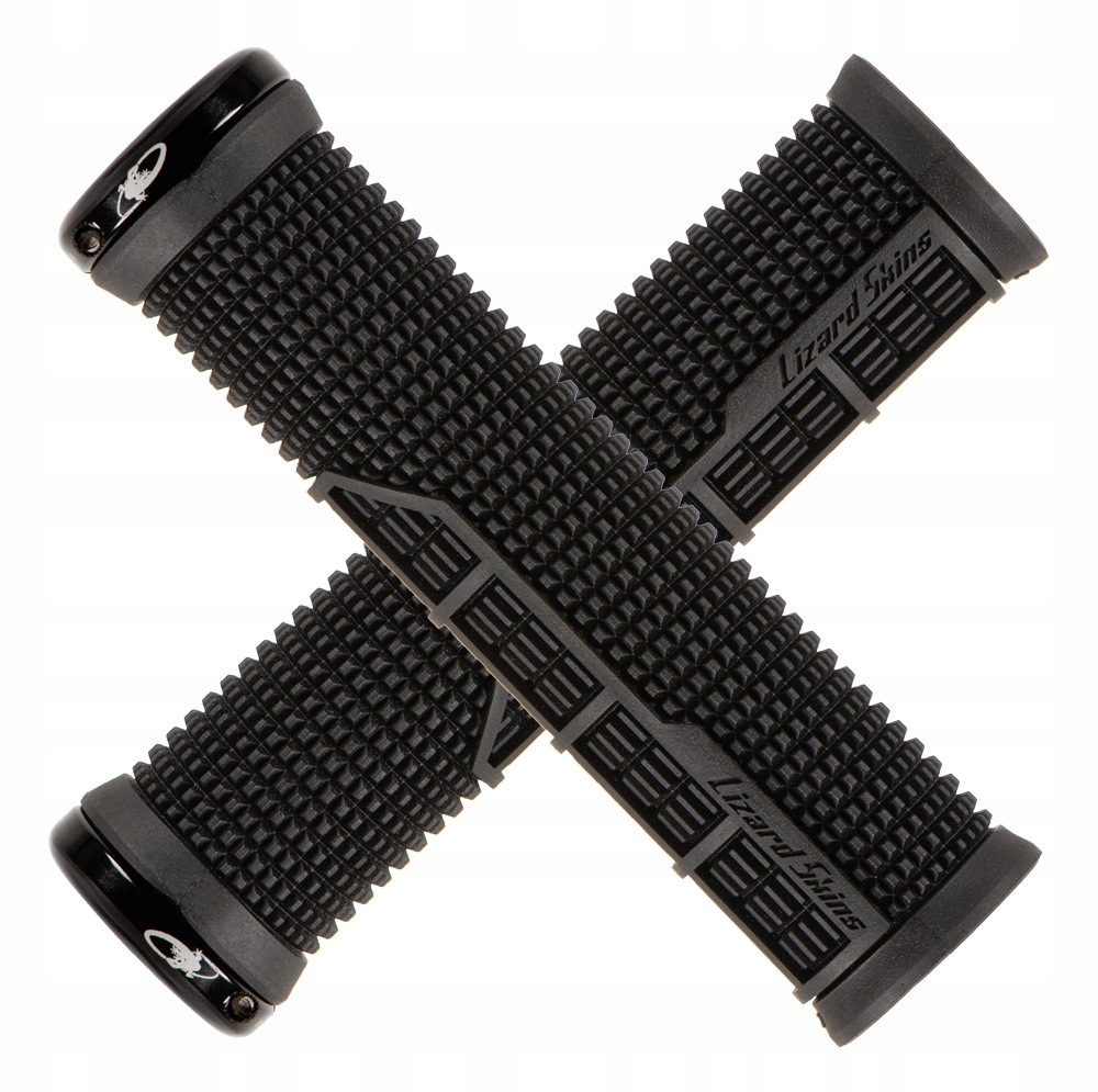 Chwyty Lizardskins Machine Lock-on klamry jet black