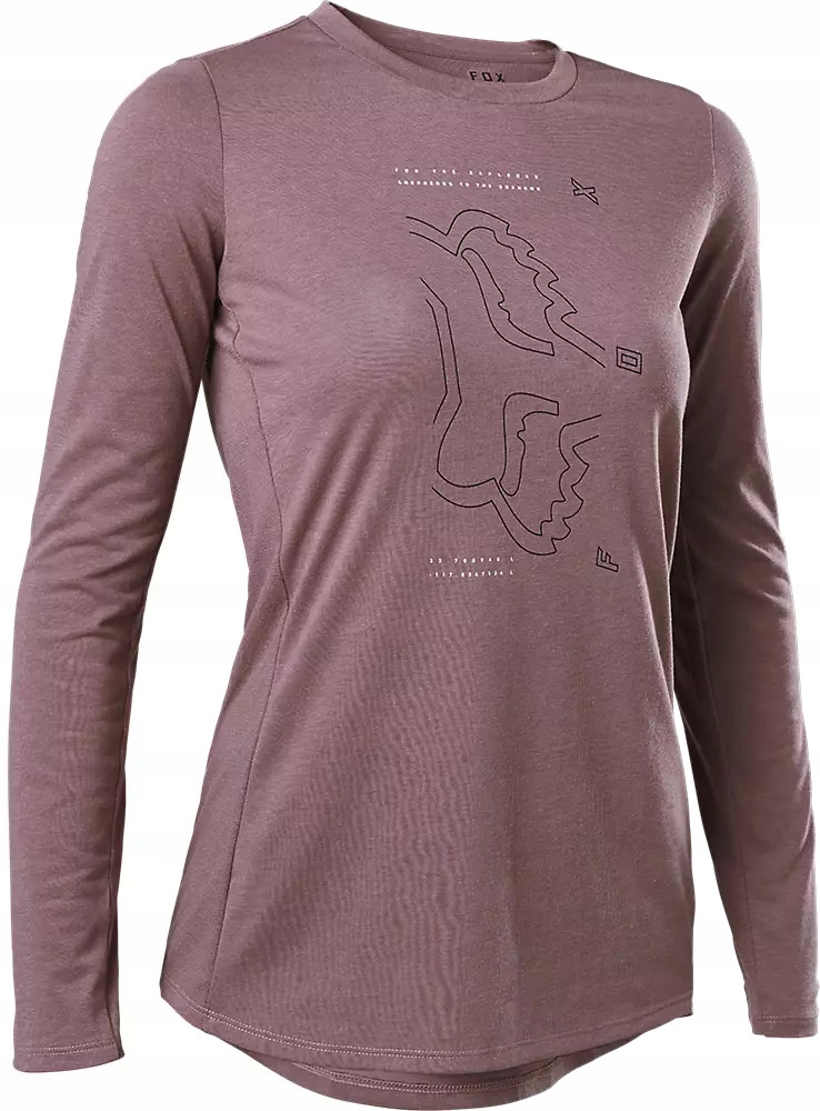 Damska Koszulka Rowerowa Fox Ranger Dr Ls Jersey S