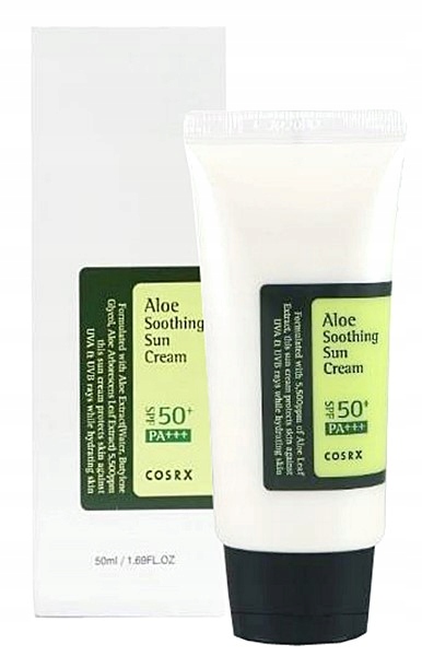 

Cosrx Aloe SPF50+ Pa+++ Krem Przeciwsłoneczny 50ml