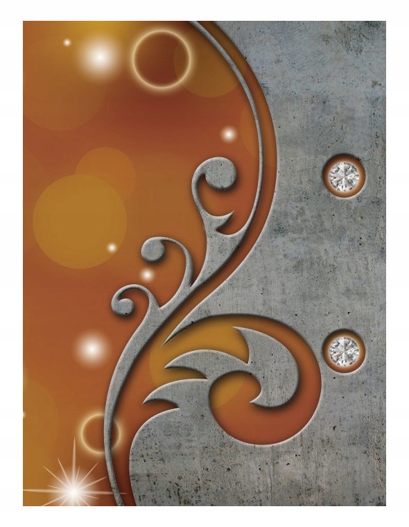 Fototapeta Metalické krystaly Abstrakce Ornament vinylová 184x254 lepidlo