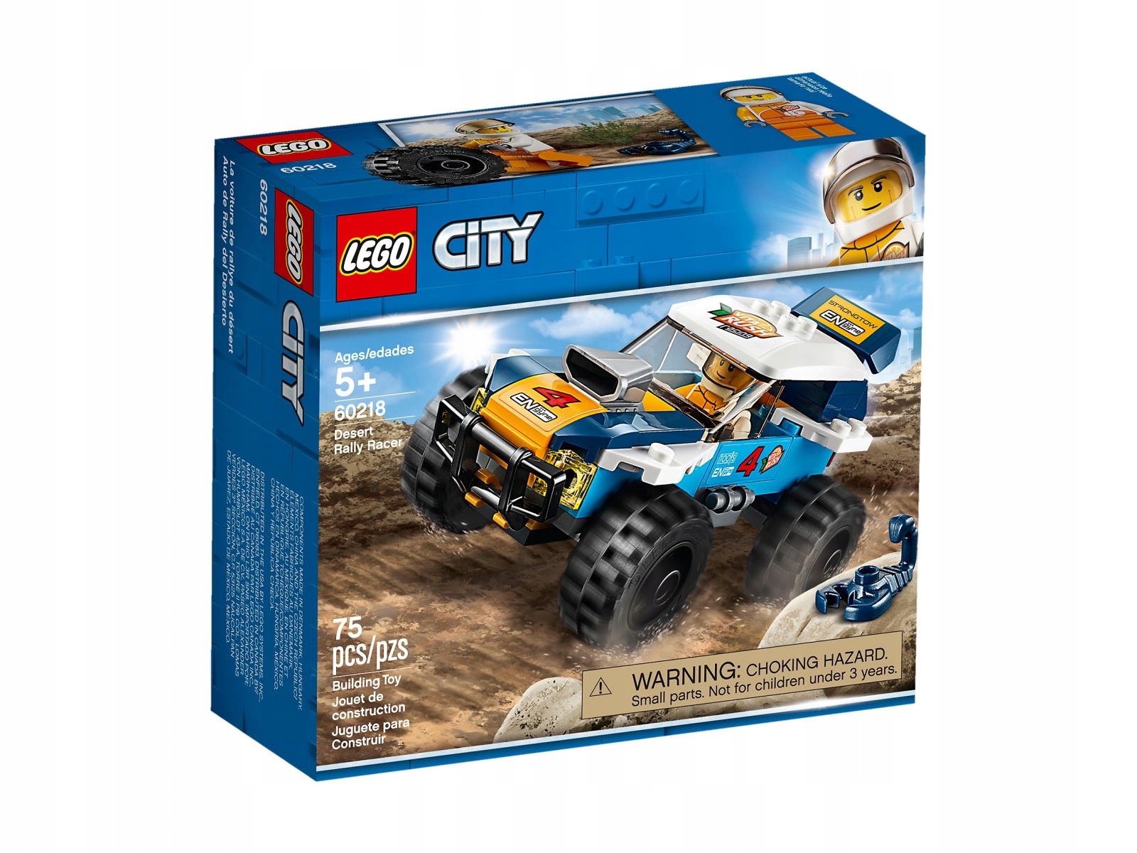 Lego City 60218 Pustynna wyścigówka rajdówka buggy Atv terenówka