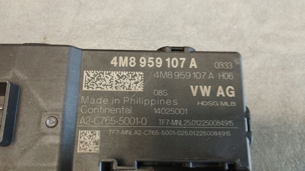 Audi A6 Allroad C8 2022 Module pour l’ouverture du capot 4M8959107A