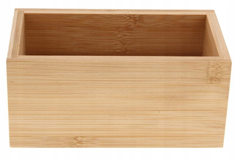 

Pudełko Organizer Bambusowy Pojemnik Bambus 15 cm