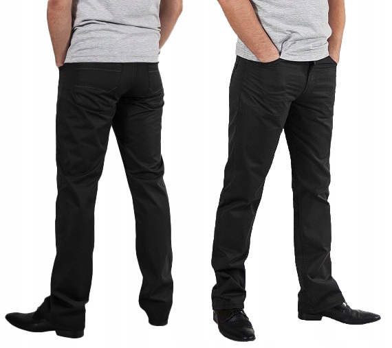 

Eleganckie Wizytowe Spodnie Męskie 610/92 74 cm/34