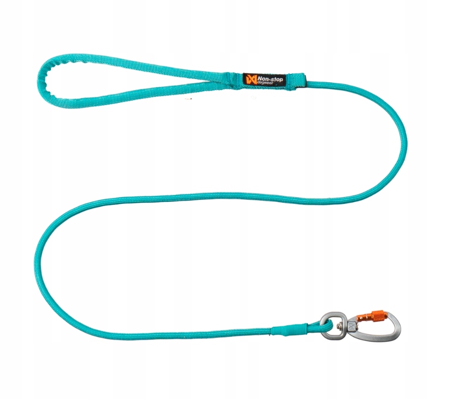 Non-stop dogwear Trekking Rope Leash Smycz 1,2 m 8 mm Teal