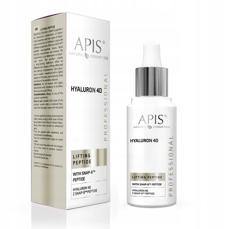 Apis Lifting Peptid, Hyaluron 4D se SNAP-8™