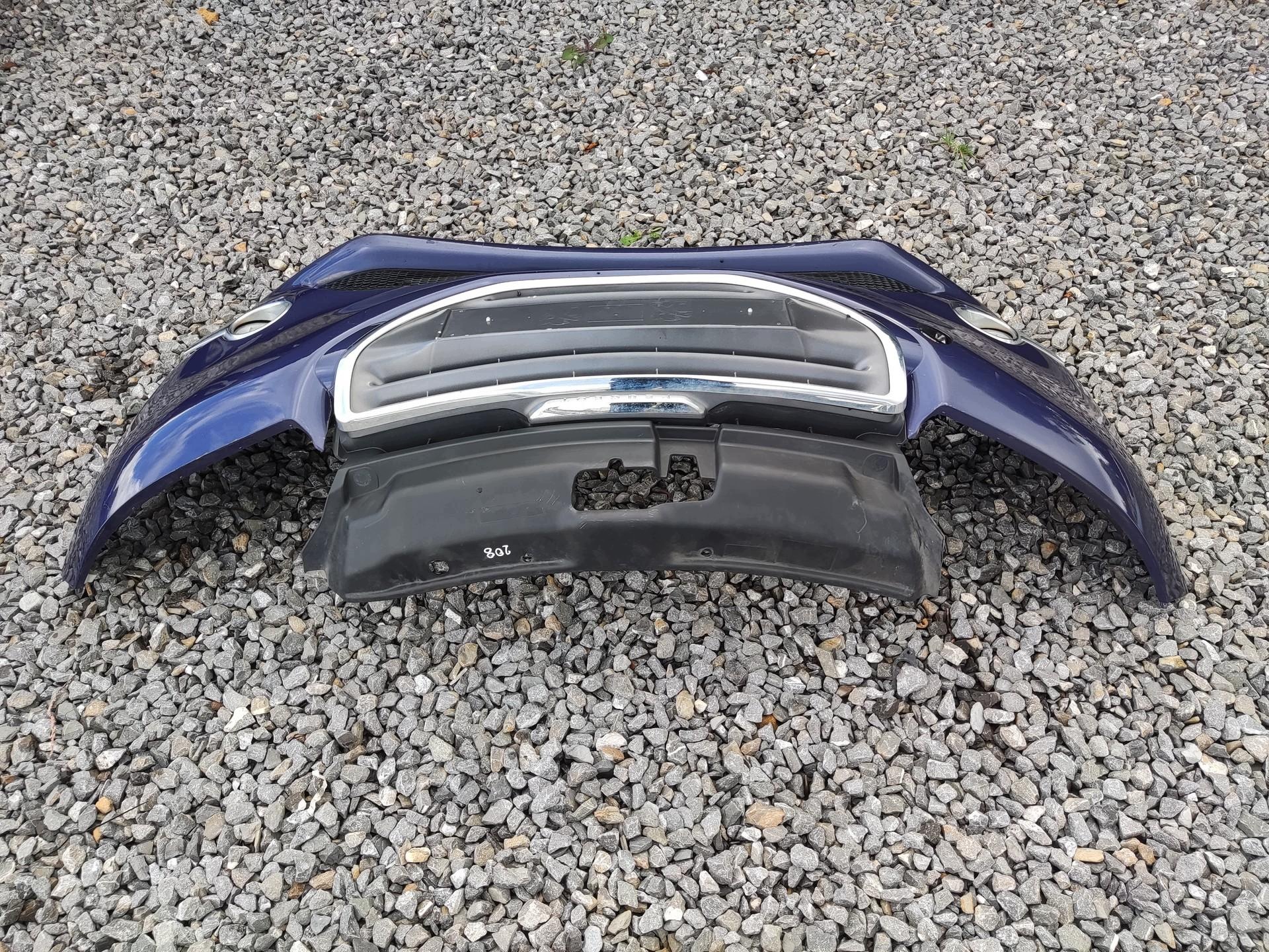 bumper front front complete fog lights PEUGEOT 208 and 2012-2015