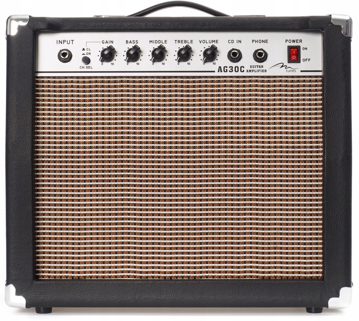 Combo pro kytaru, peckový zesilovač M-tunes mtG-30C