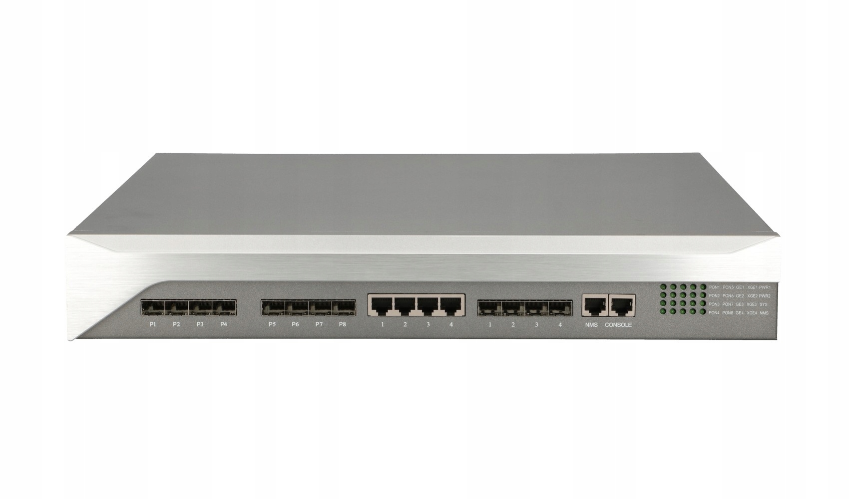Extralink Predator V2 Olt Epon, 1U 19", 8x Gigabit Pon, 4x Gigabit Upli
