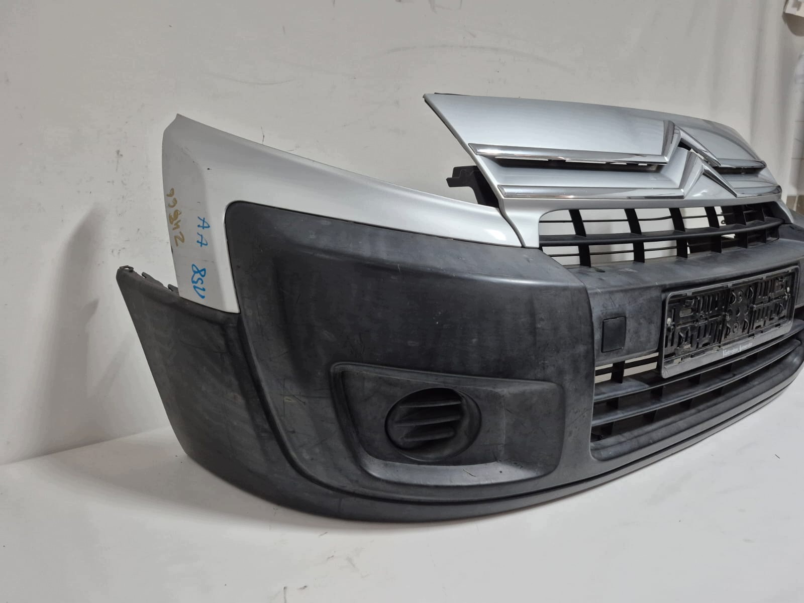 CITROEN JUMPY II 06- bumper front front grill grid 1497585077