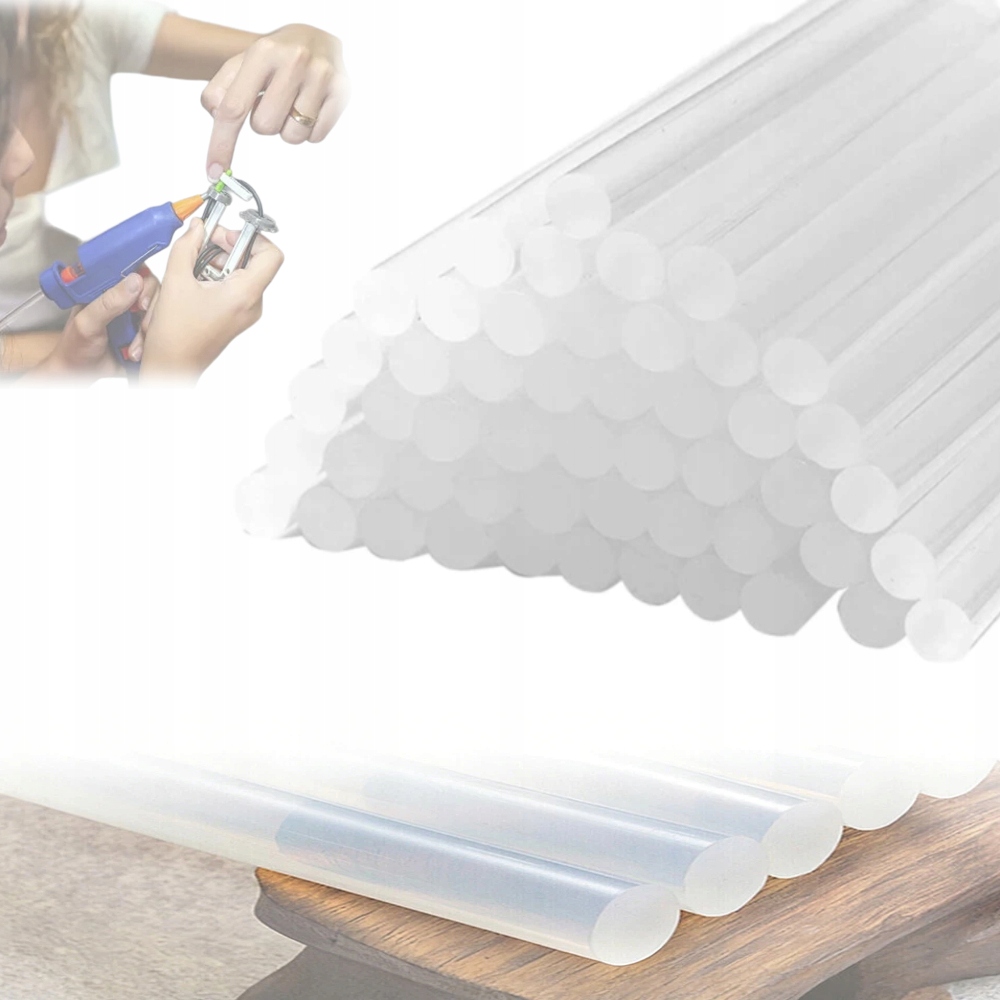 Horkovzdušné lepidlo pro pistoli, lepicí tyčinky 11 mm x 200 mm