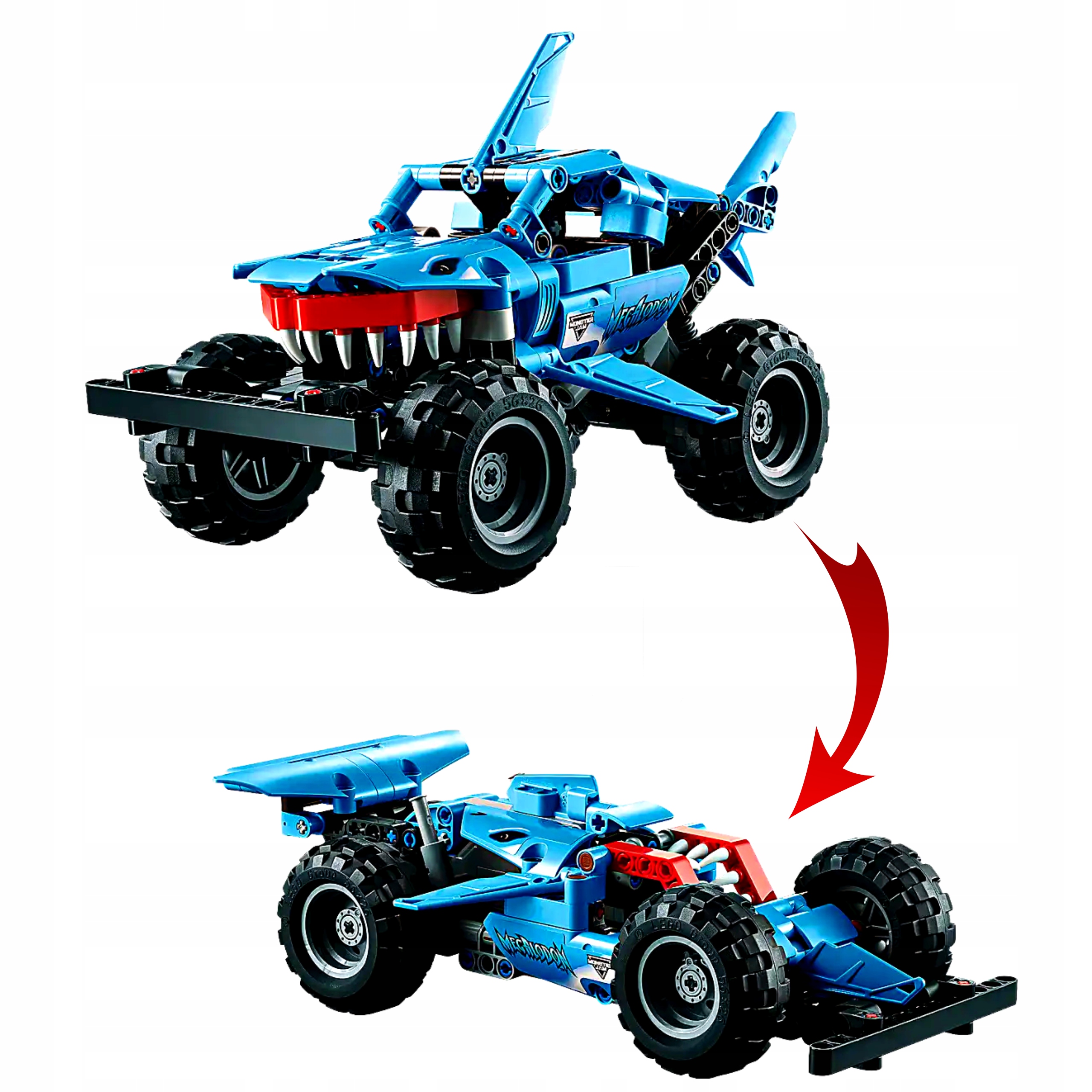 LEGO Technic Monster Jam Megalodon 42134 Liczba elementów 260 szt.