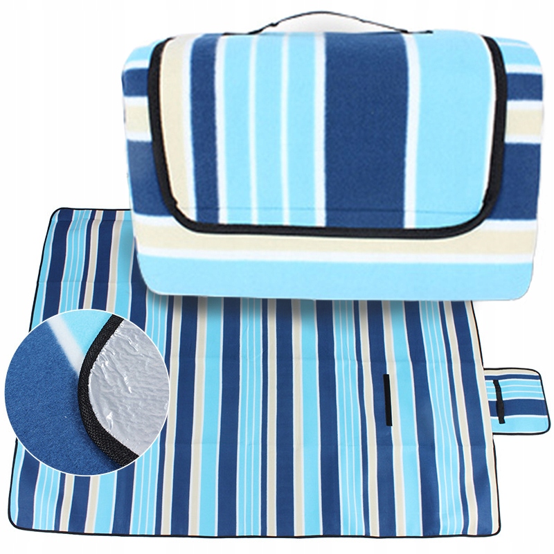 

Koc Piknikowy Plażowy Z Izolacją Duży 200x200 XXL