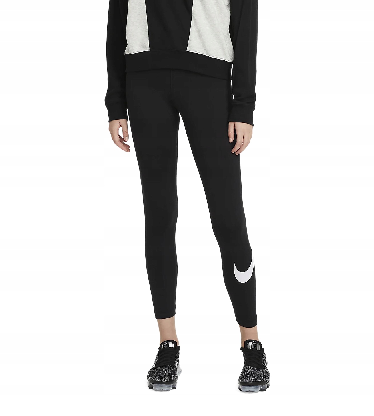 Legginsy Nike Sportswear Essential CZ8530-010 damskie, czarne