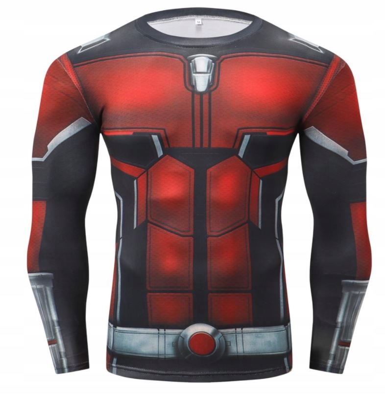Koszulka termoaktywna do ćwiczeń siłownia Ant-Man