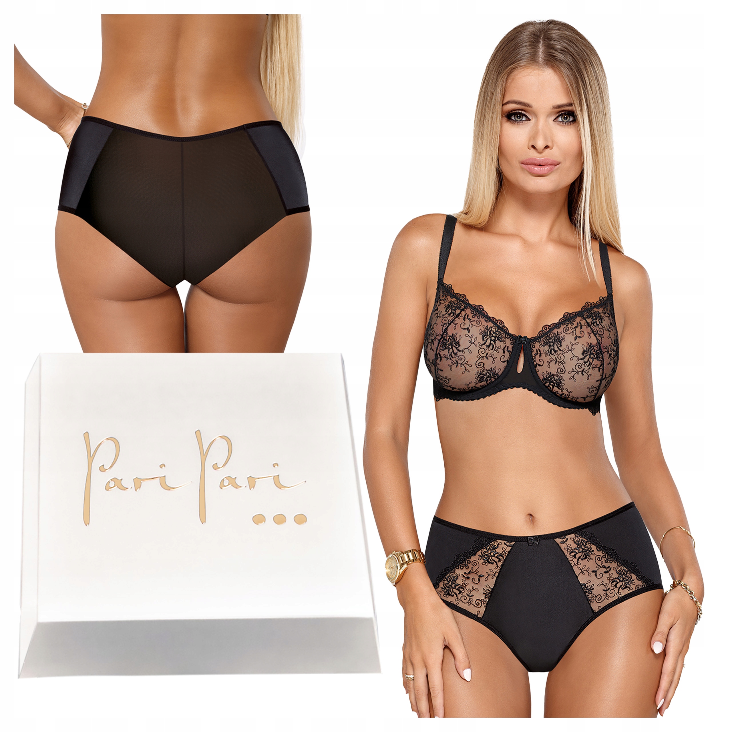 Komplet dámského spodního prádla Sexy měkká podprsenka kalhotky jako Dárek