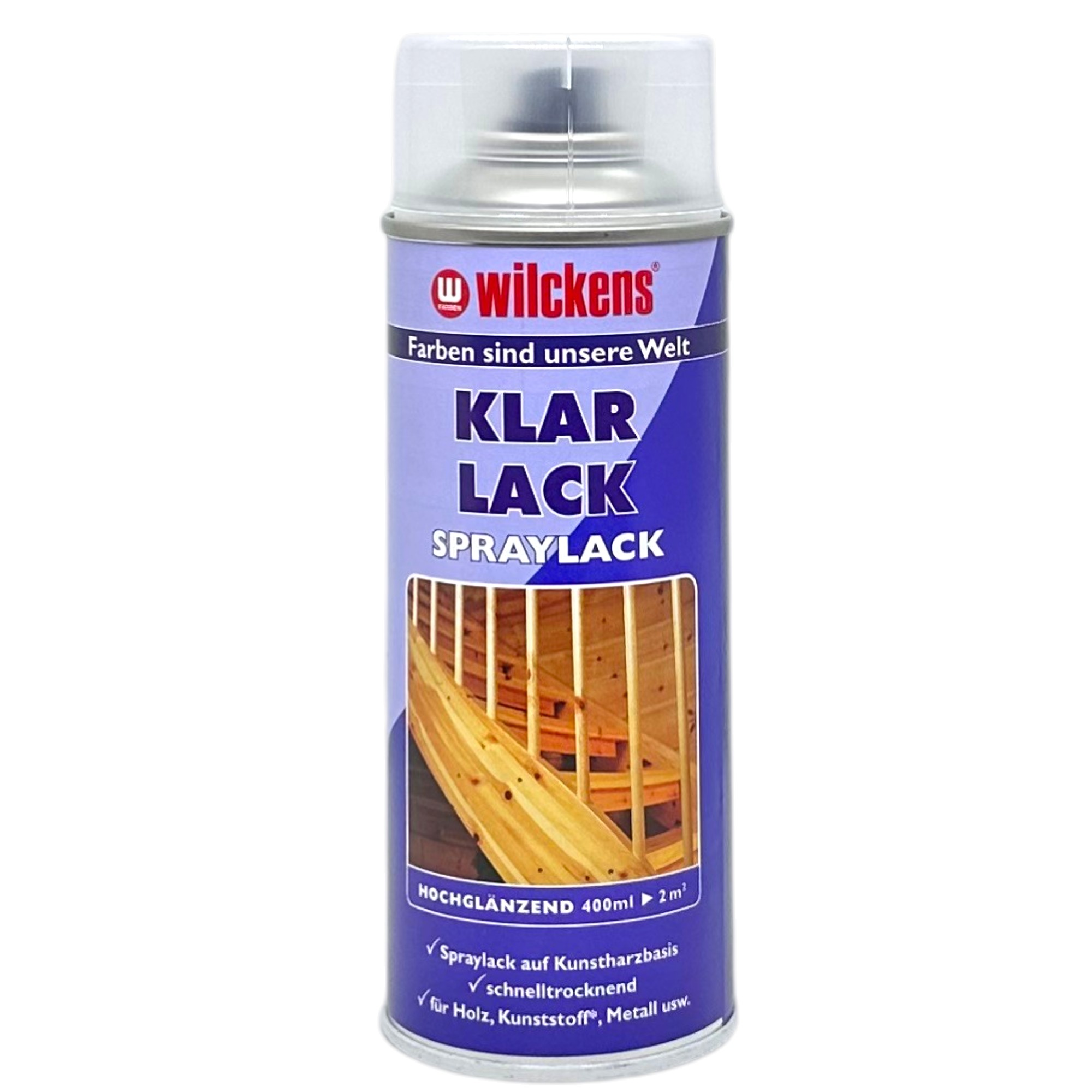 Wilckens Lakier Bezbarwny Syntetyczny Spray 400ML Połysk