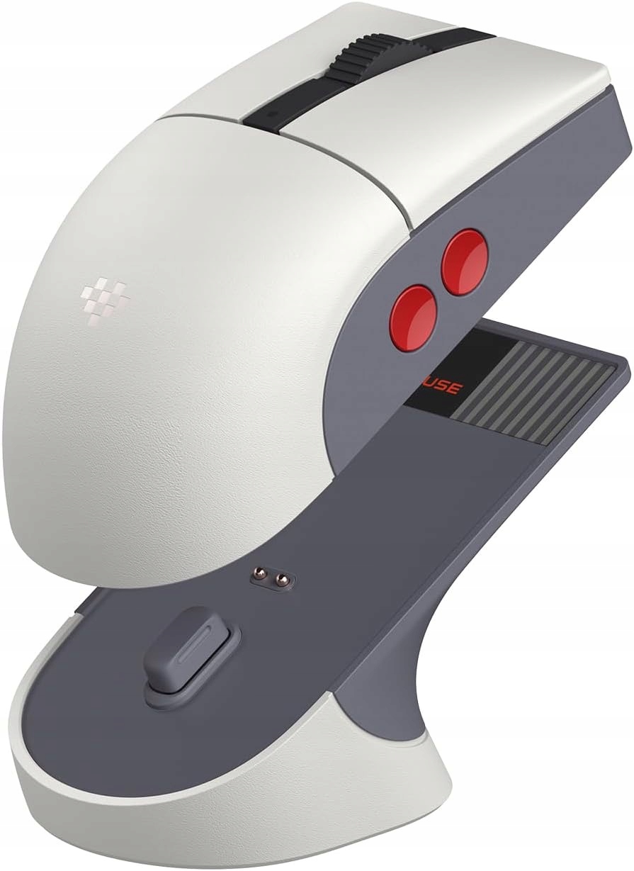 8BitDo R8 bezdrátová myš Retro Myš Nabíjecí stanice