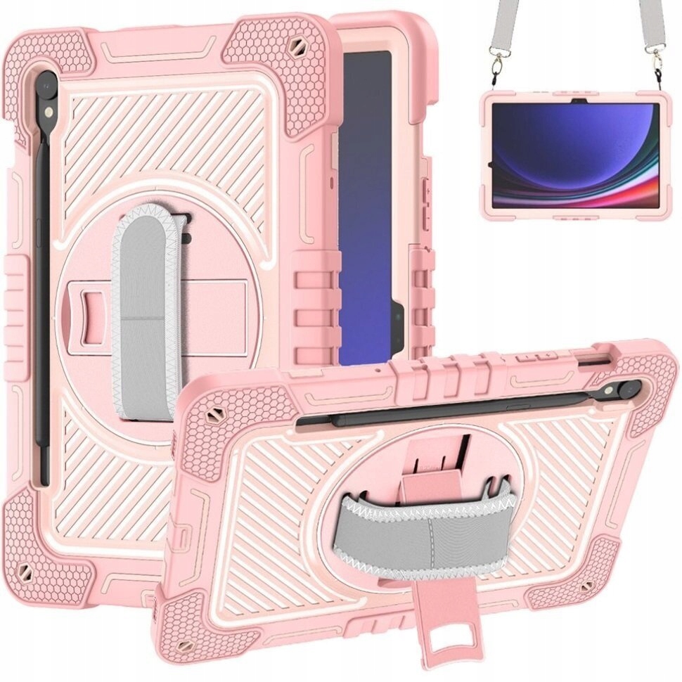 Pouzdro Pro Samsung Galaxy Tab S9 Pouzdro S Ramenním Popruhem