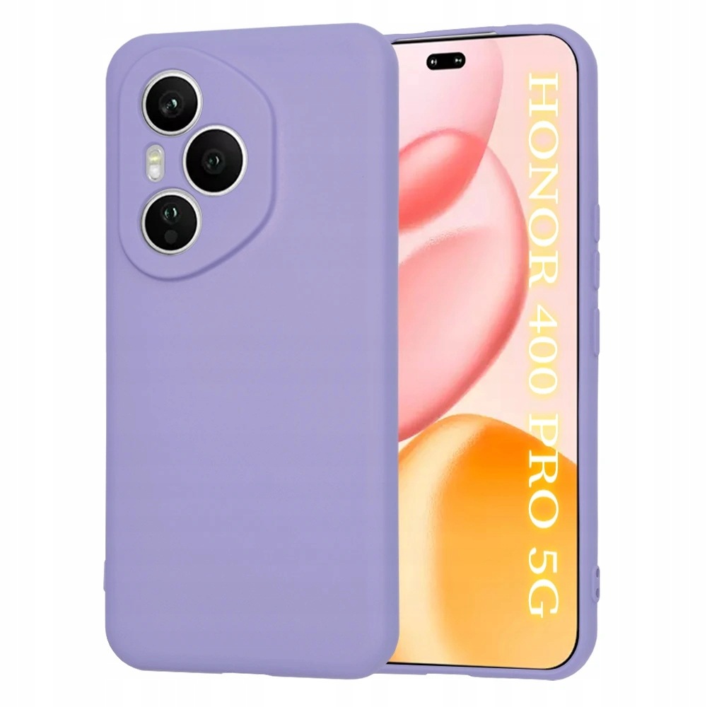 Techsuit etui SoftFlex do Honor 400 Pro jasnofioletowe