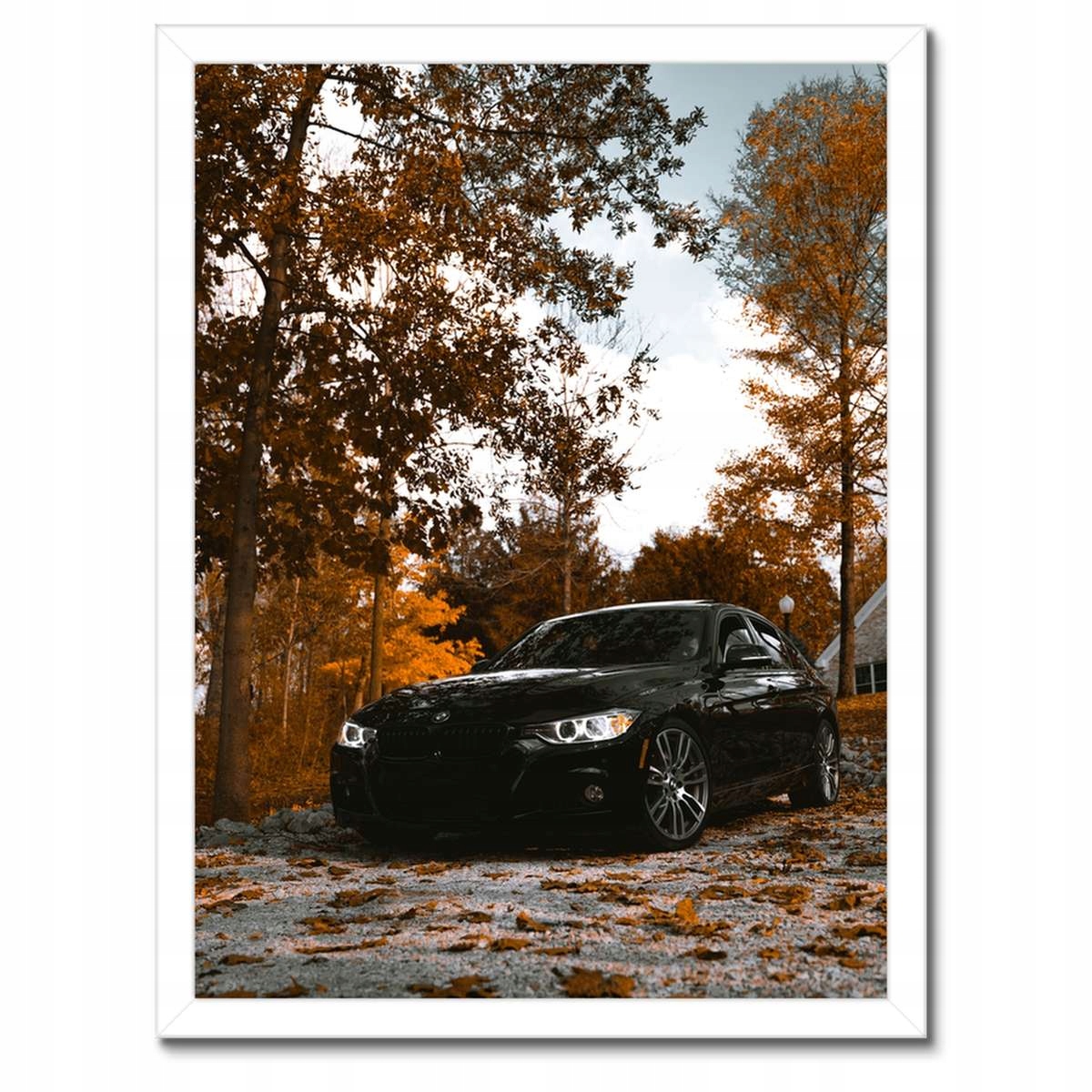 Plakáty v rámu 30x40 Černé Bmw Podzim
