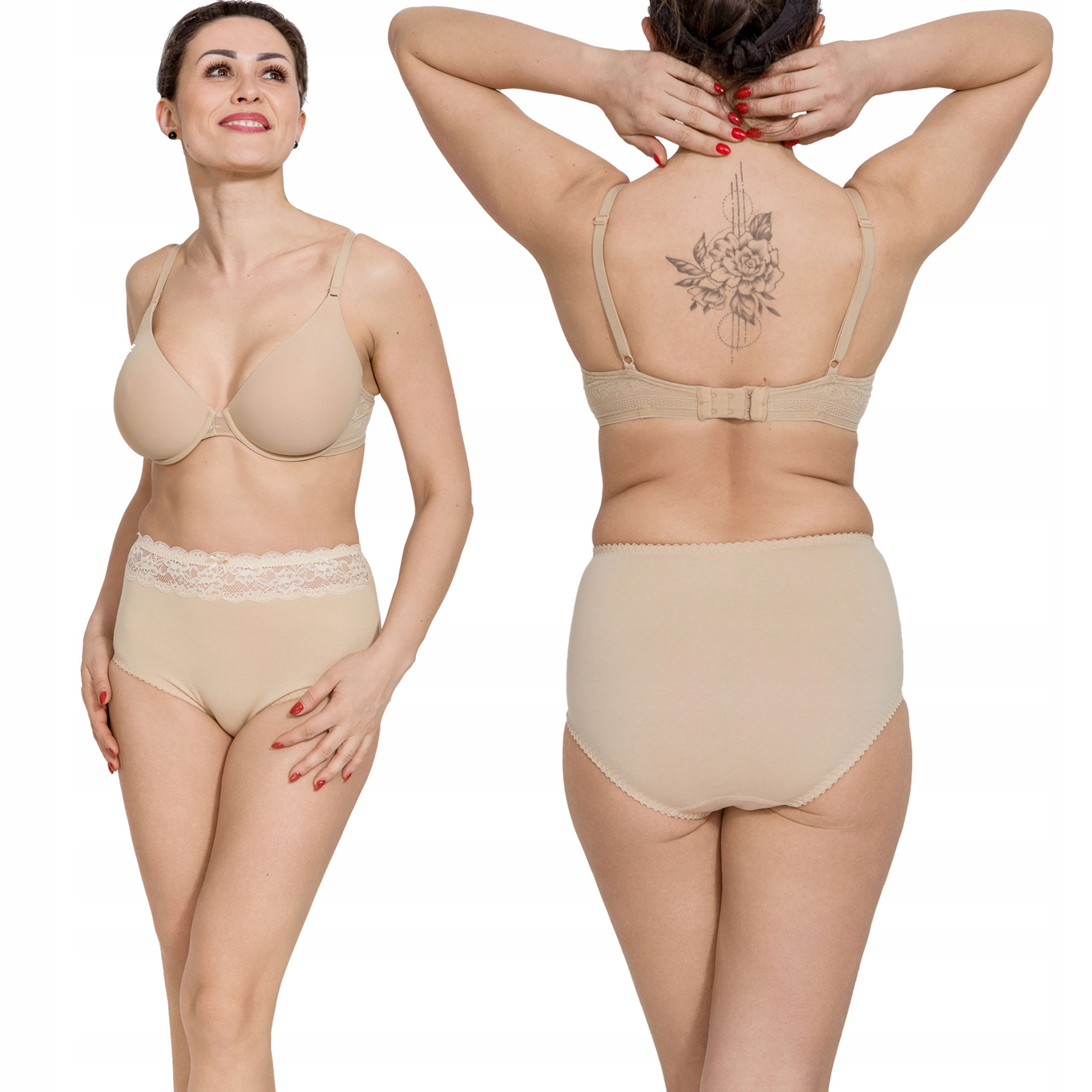 

Mitex Eva Figi lekko Modelujące Bawełna beż XL