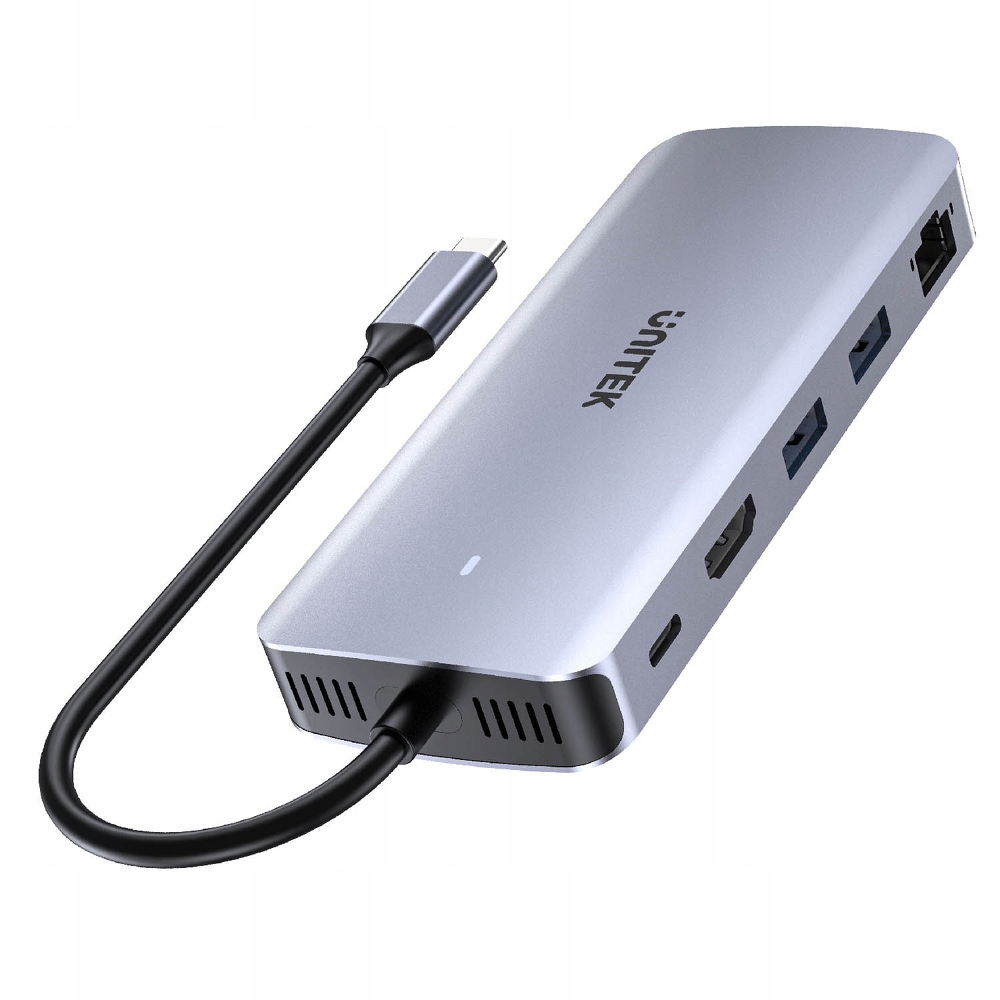 Unitek Aktivní Usb-c Hub 10 Gbps, Pouzdro pro M.2 disk, Hdmi