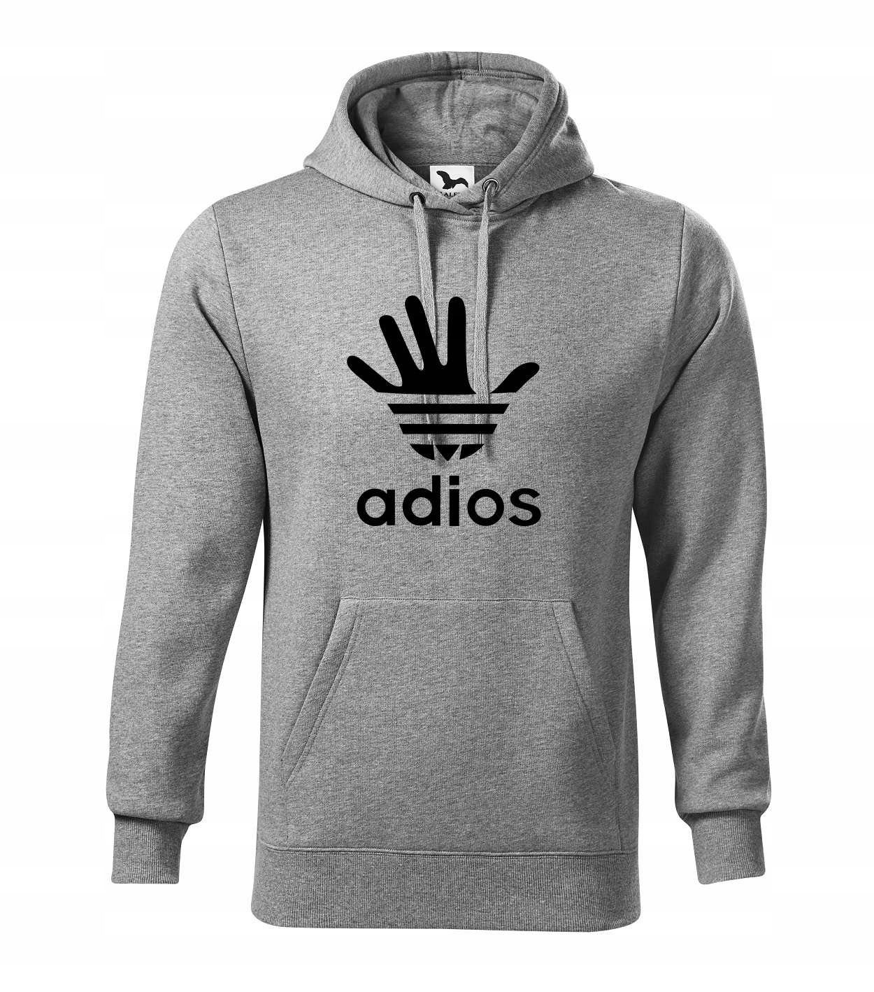 

Bluza z kapturem Adios śmieszny nadruk męska