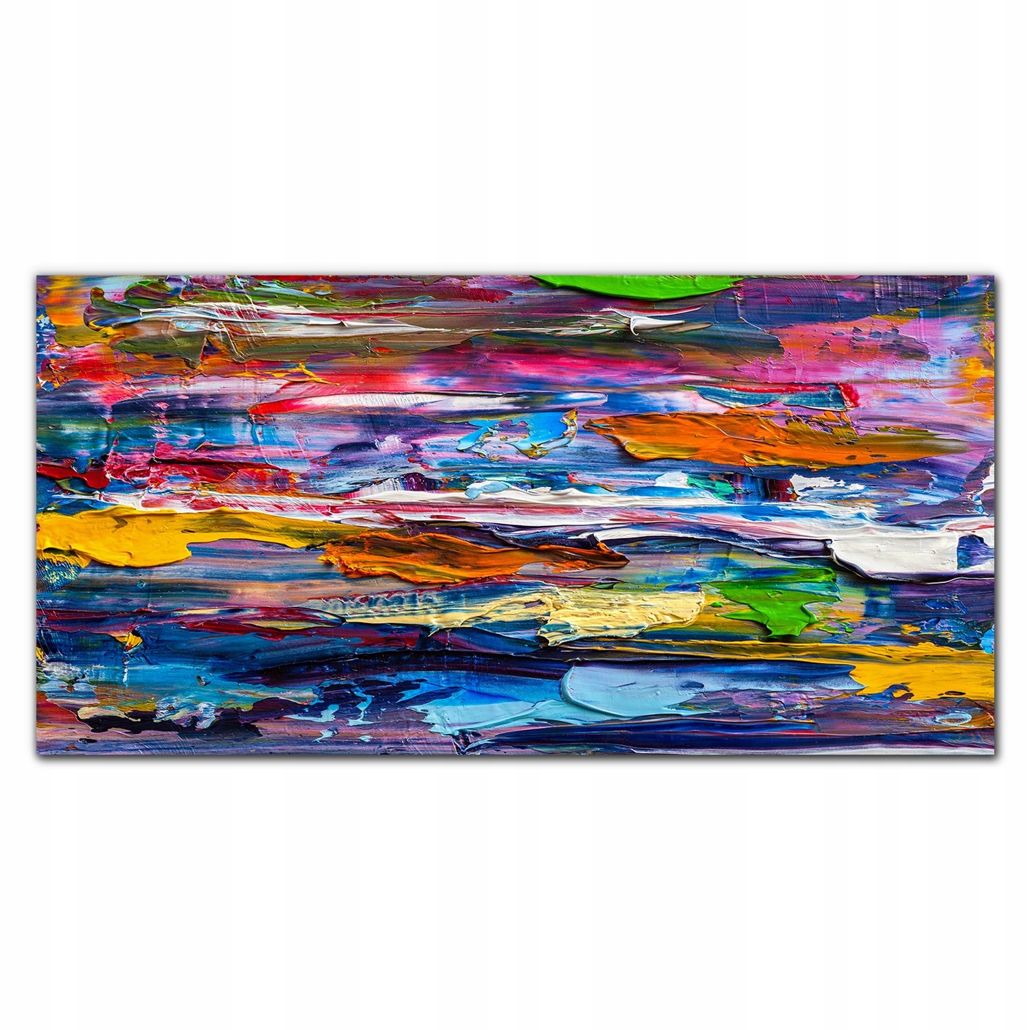 Nástěnný obraz na plátně Barevné barvy 140x70 cm