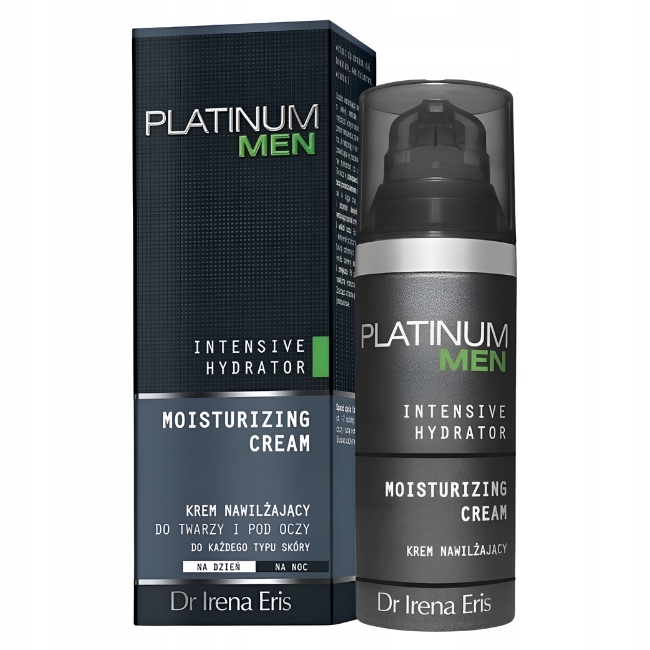 Dr Irena Eris Platinum Men hydratační krém na obličej a oči 50 ml