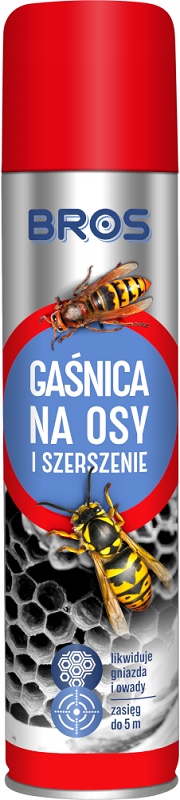 

Gaśnica Na Osy I Szerszenie Spray Bros 300ml
