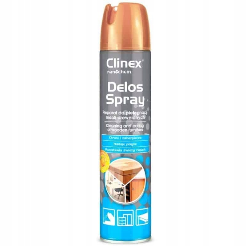 

Clinex Delos Spray 300ml - pielęgnacja mebli