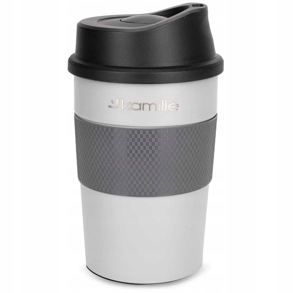Kubek Termiczny Termos Stalowy Kamille Antypoślizg Szczelny KM-2151 360ML